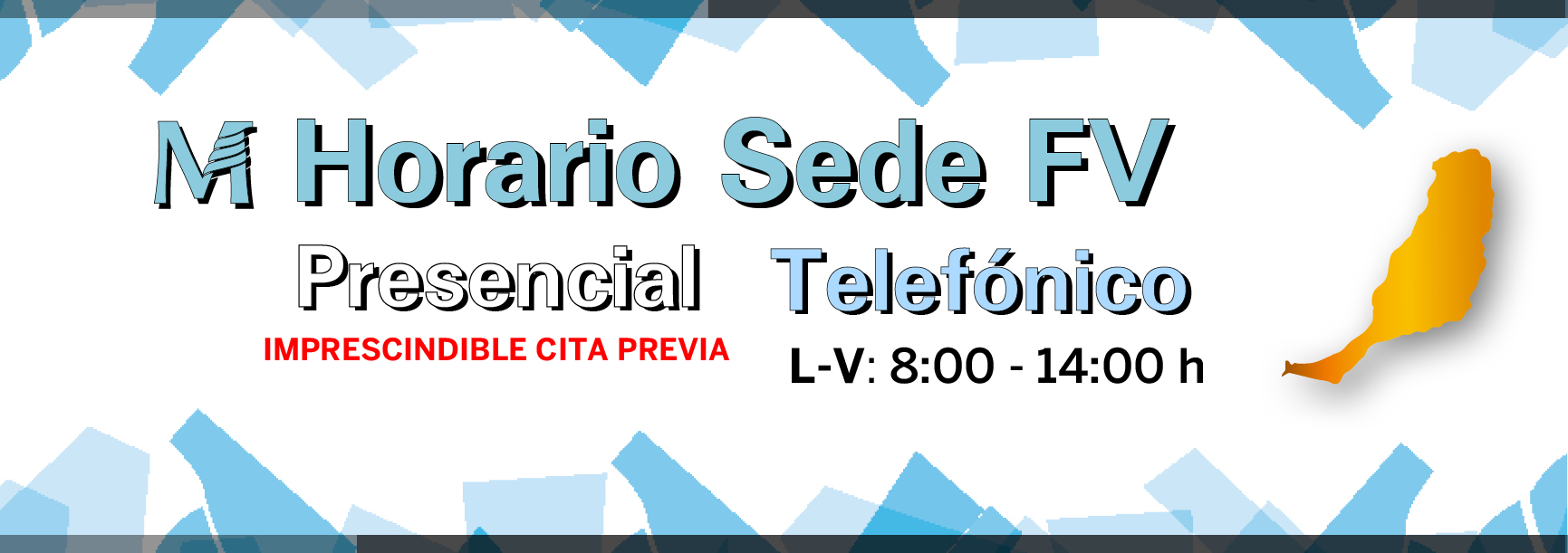 Sede FV horario agosto