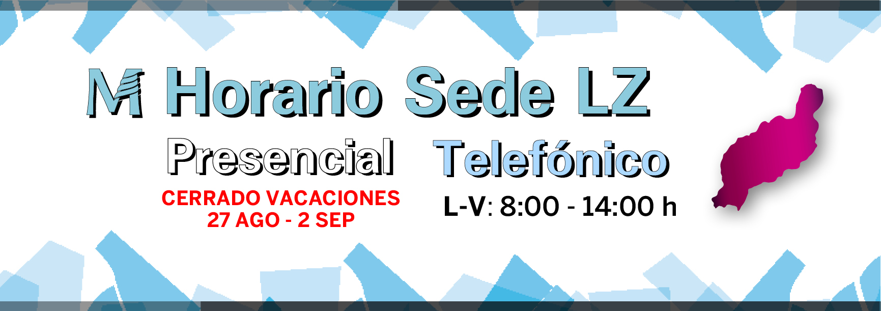 Sede LZ cerrada verano 2